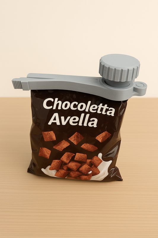 Fecho Reutilizável 3D para Embalagens